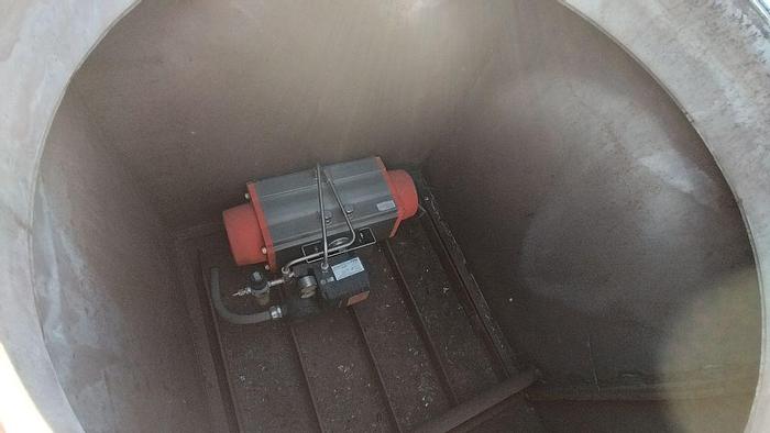 Used Heat Exchanger, Air, 2,528 SF, 550 deg F, Cain Industries #S744457