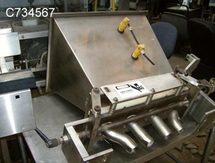 Used Filler, Hopper, S/st, 4 Spout, 1-1/2" Dia #C734567