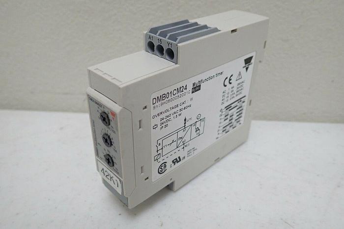 Used Carlo Gavazzi DMB01CM24 Multifunction Timer