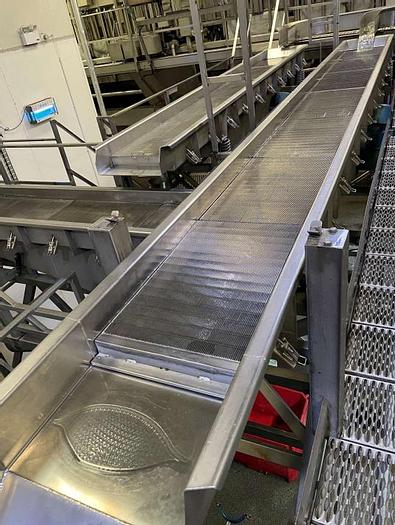 Used Veg washing and grading plant