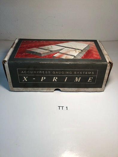 Used Accurpress Gauging Systems X-Prime