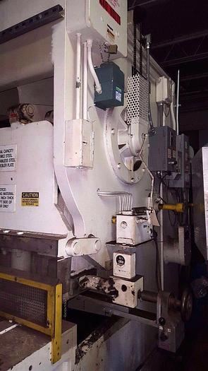 Used Cleveland Crane Steelweld 8D 12 Foot 1/2" Squaring Shear with back gauge MFG USA