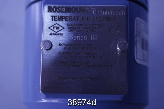 Unused Rosemount Series 68 Temperature Assembly, 12" Thermowell Length #38974
