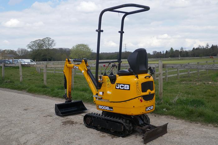 Used 2018 JCB 8008CTS