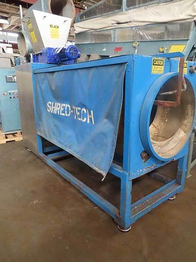 Used SHRED-TECH 7.5HP DUAL SHAFT SHREDDER