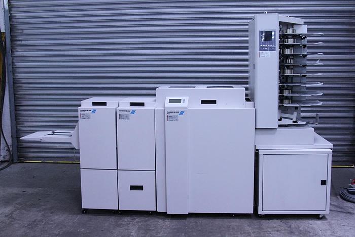Used Morgana System BM2000 Collator, Bookletmaker, Trimmer, Squarefold (#1038)