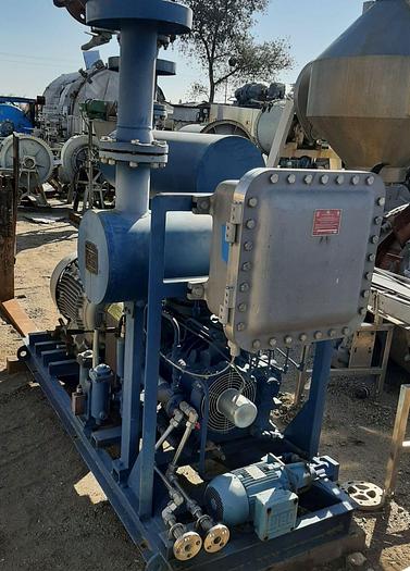 Used Compressor, Gas, 75 HP, Aerzen, Screw, Bio-Gas, #S744402
