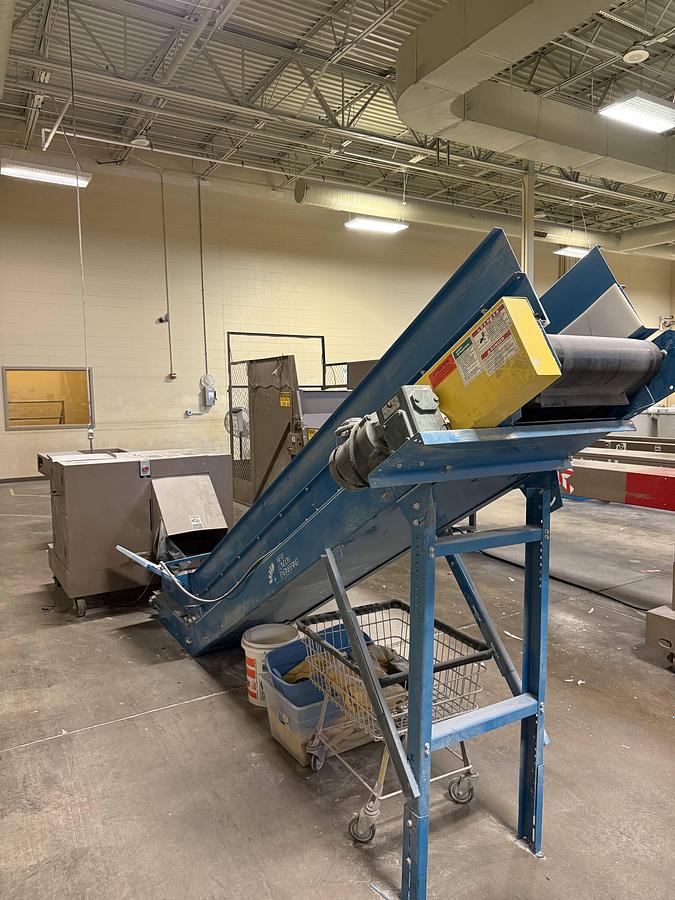 Used New London Engineering 521 Light Duty Parts or Bulk Material Handling Conveyor