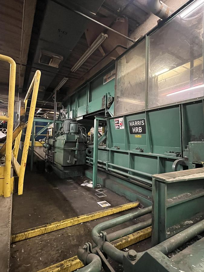 Refurbished Harris HRB-918W-BRBD Two Ram Baler