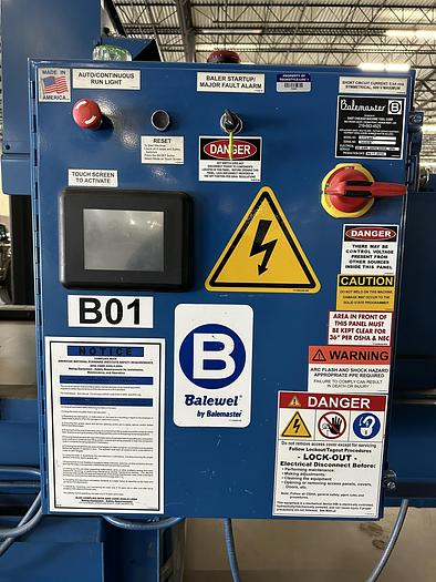 Used 2015 Balemaster 1772-AO Wide Mouth Closed Door Baler