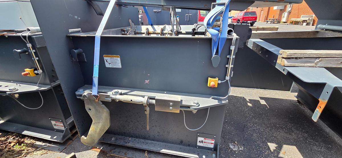 Refurbished Bramidan SPN 15 Auger Compactor with MZ-3 OCC Feeder