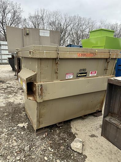Used Harmony C200SB Two Yard Short Back Compactor