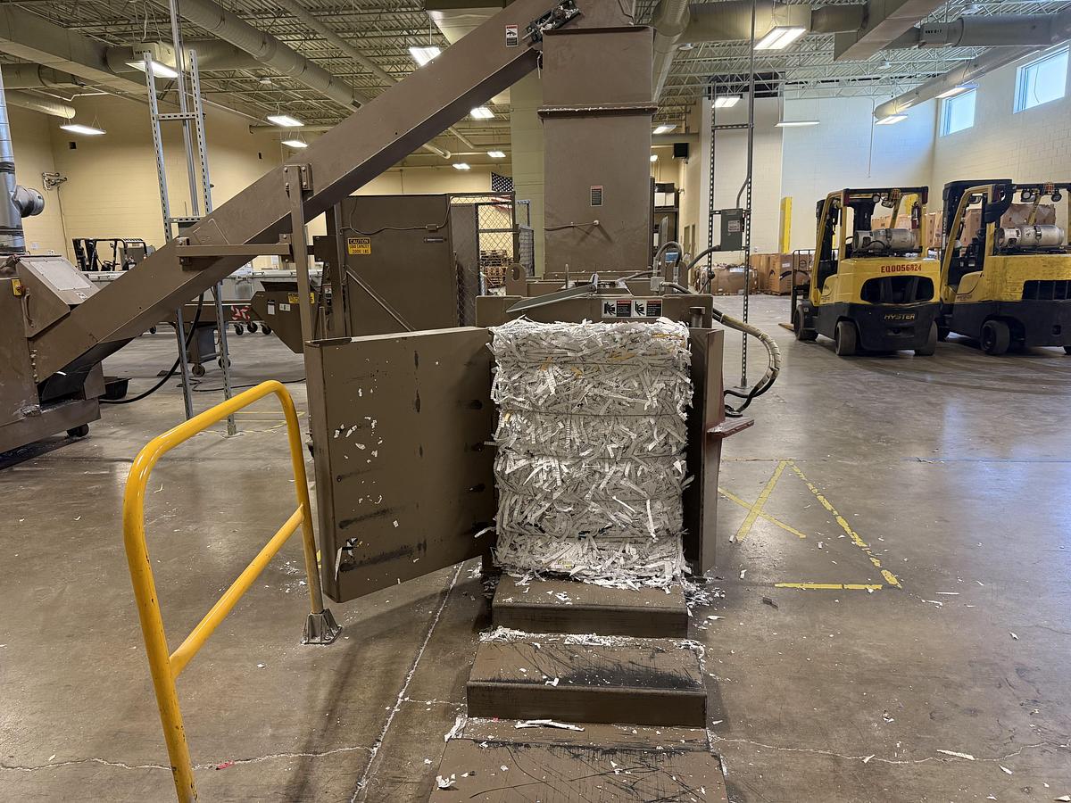 Used Allegheny Shredding System Shredding System