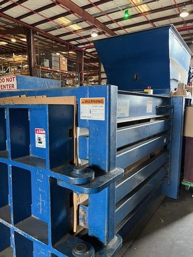 Refurbished Cram-a-Lot HX-72 Closed Door Manual-Tie Baler