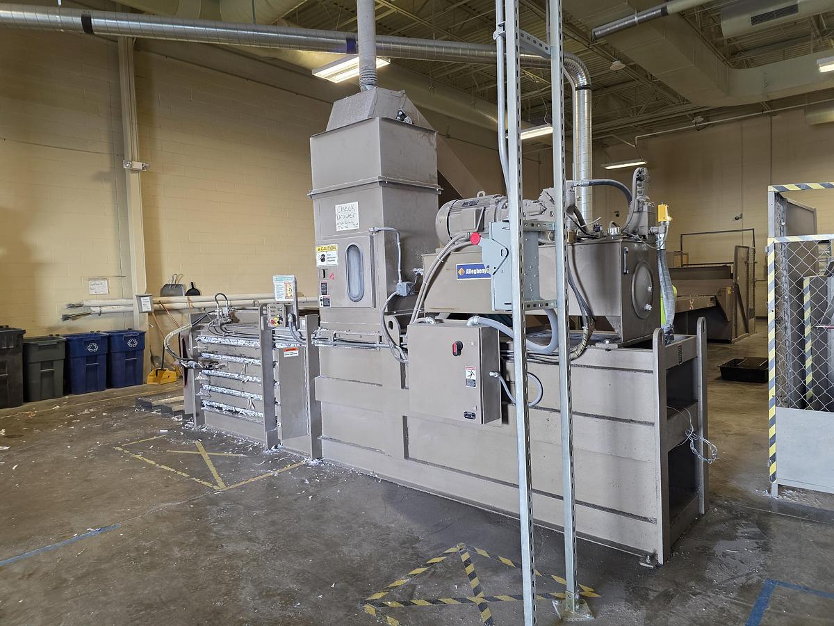 Used Allegheny Shredding System Shredding System