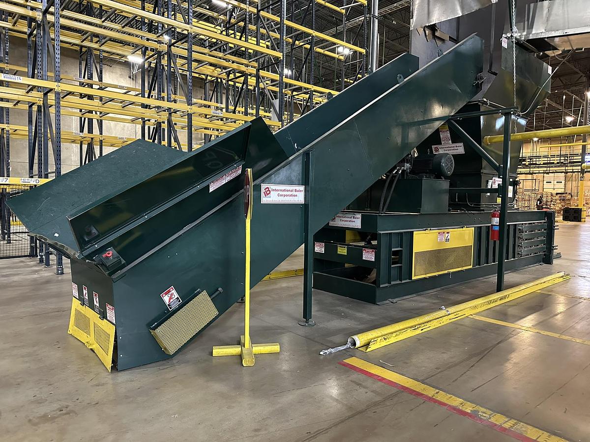 Refurbished 2006 International Baler Corporation NA-1295-48 Closed Door Baler