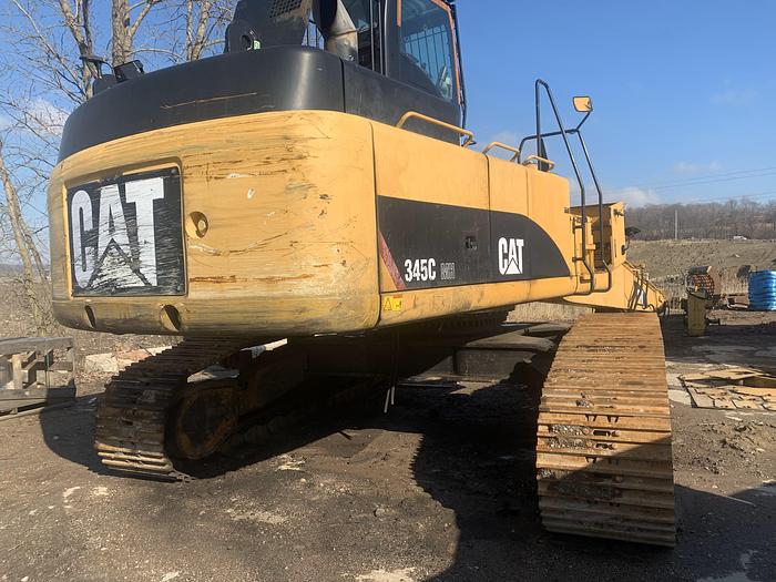 Used CAT 345ML Extended Stick Excavator
