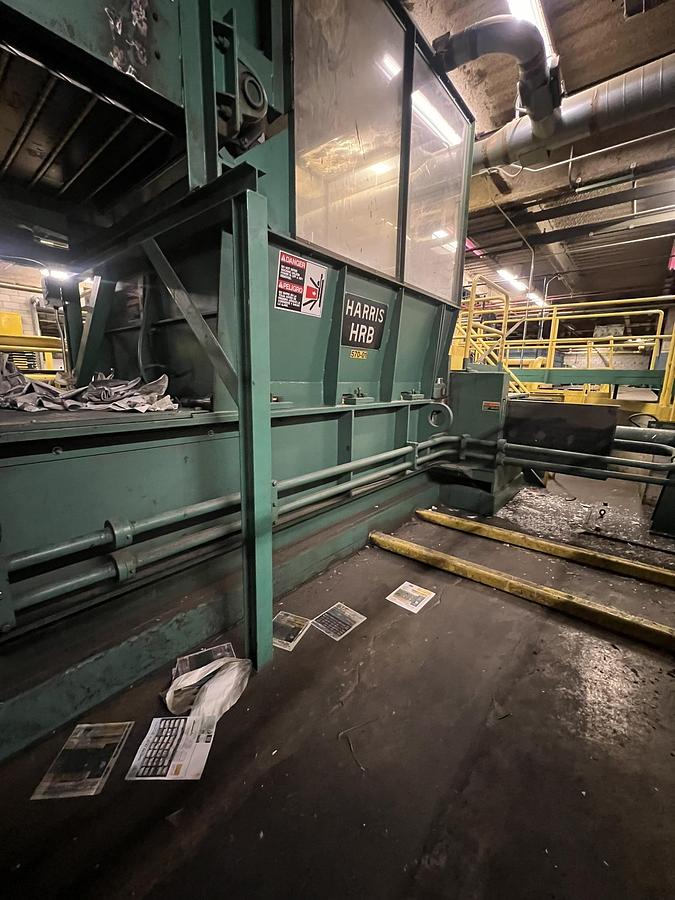Refurbished Harris HRB-918W-BRBD Two Ram Baler