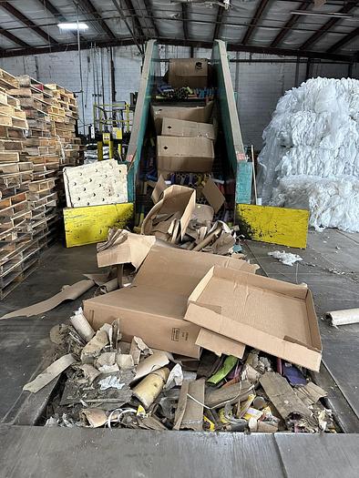 Used Logemann 345 AT Two-Ram Baler