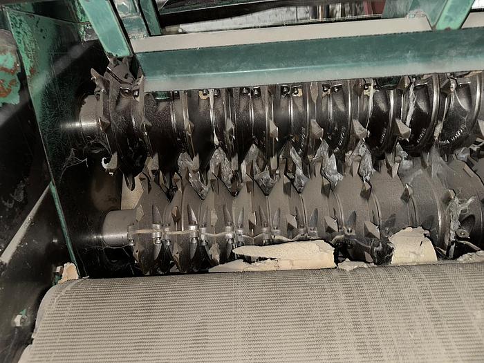 Used BloApCo 3F6-3058_BA Infeed Shredder with Box Crusher