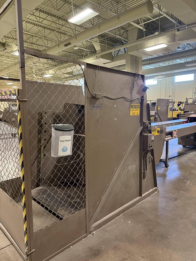 Refurbished Allegheny HLS-84836 CART & GAYLORD TIPPER