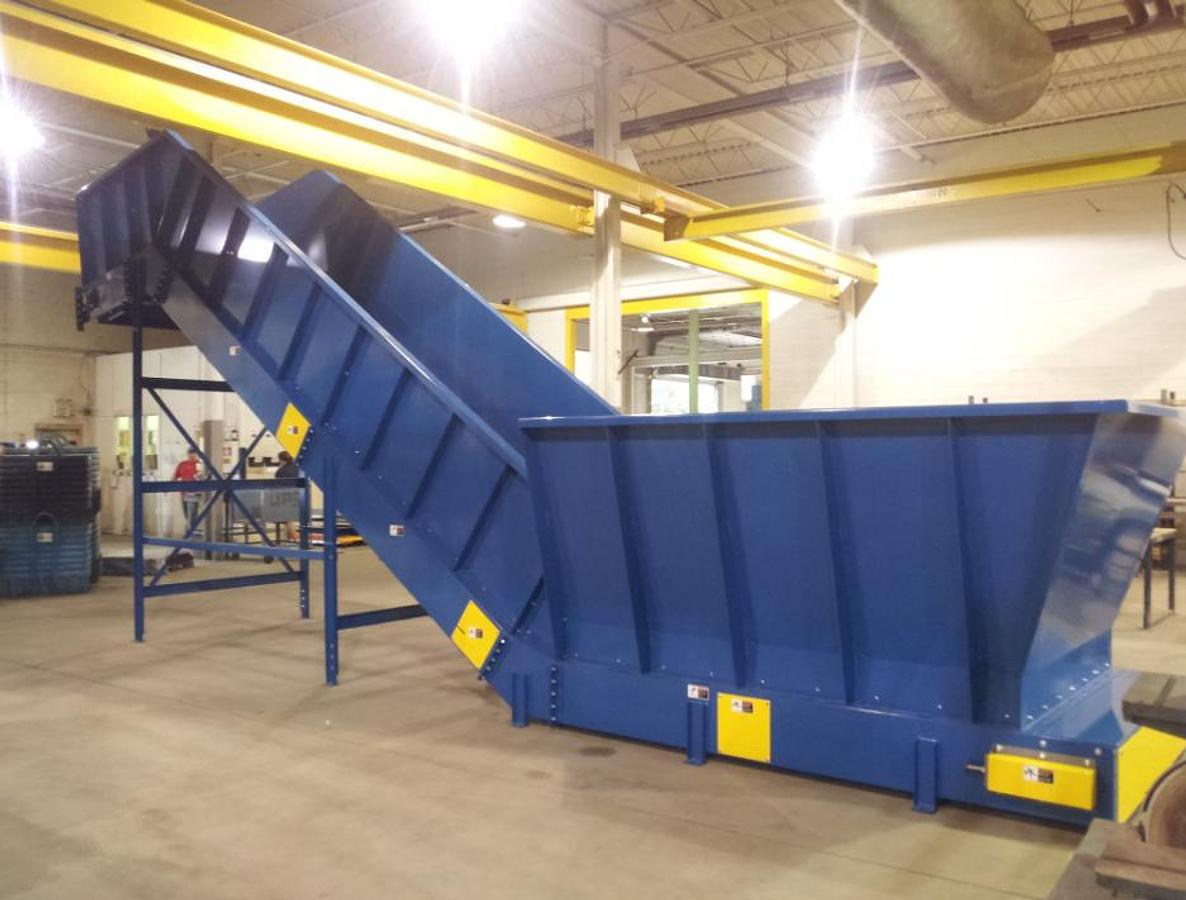 2026 EnduraVeyor  4" PITCH: HINGED BELT INFEED CONVEYOR