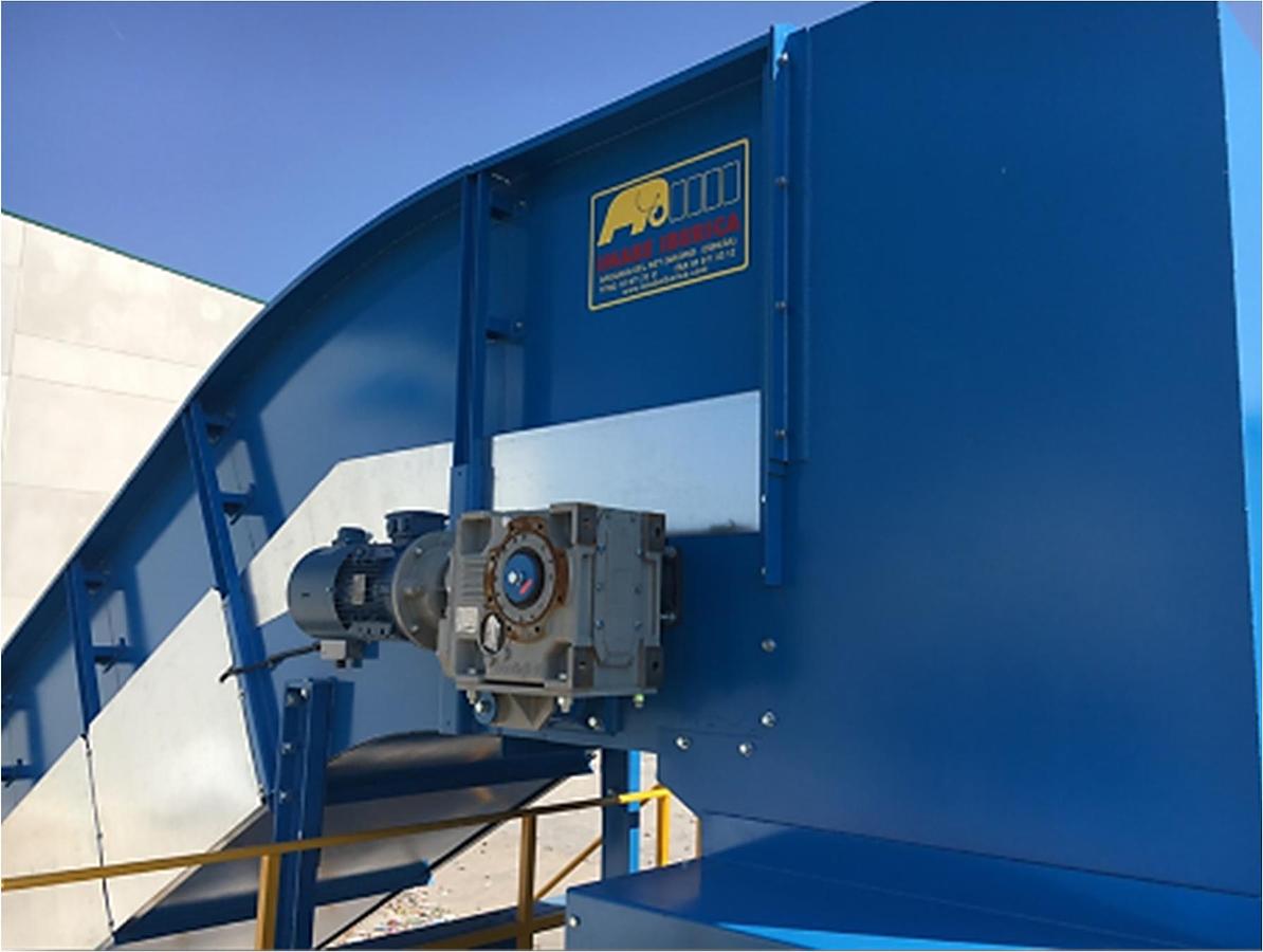 2026 IMABE TMT-2000 Steel Slated Infeed Conveyor