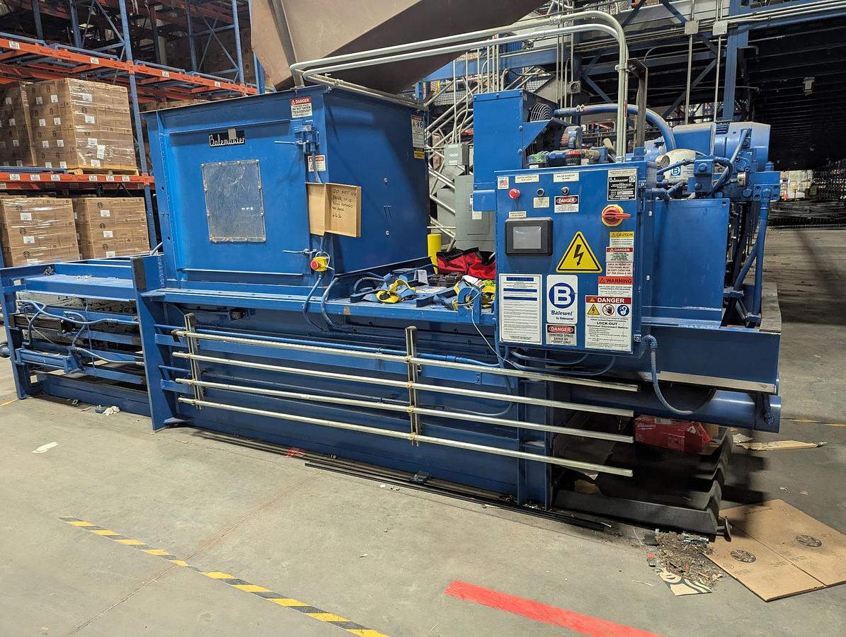 Used Balemaster 1772-AO Wide Mouth Closed Door Baler