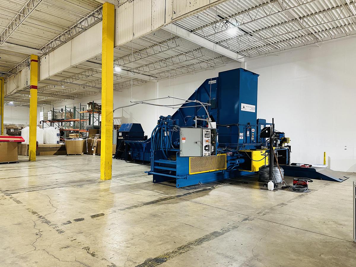 Used Harris Wolverine Two-Ram Baler