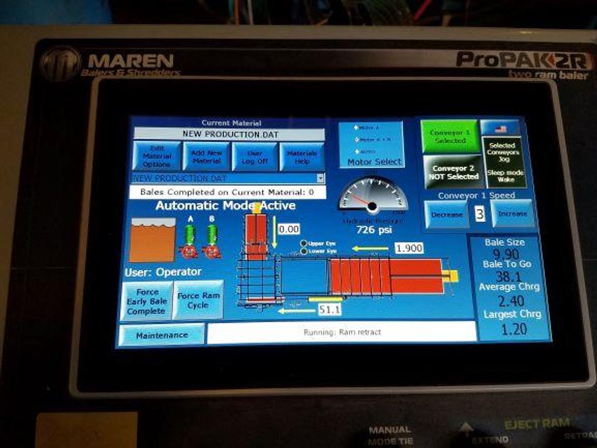 2026 Maren Engineering ProPAK 2R350-80 Two-Ram Baler