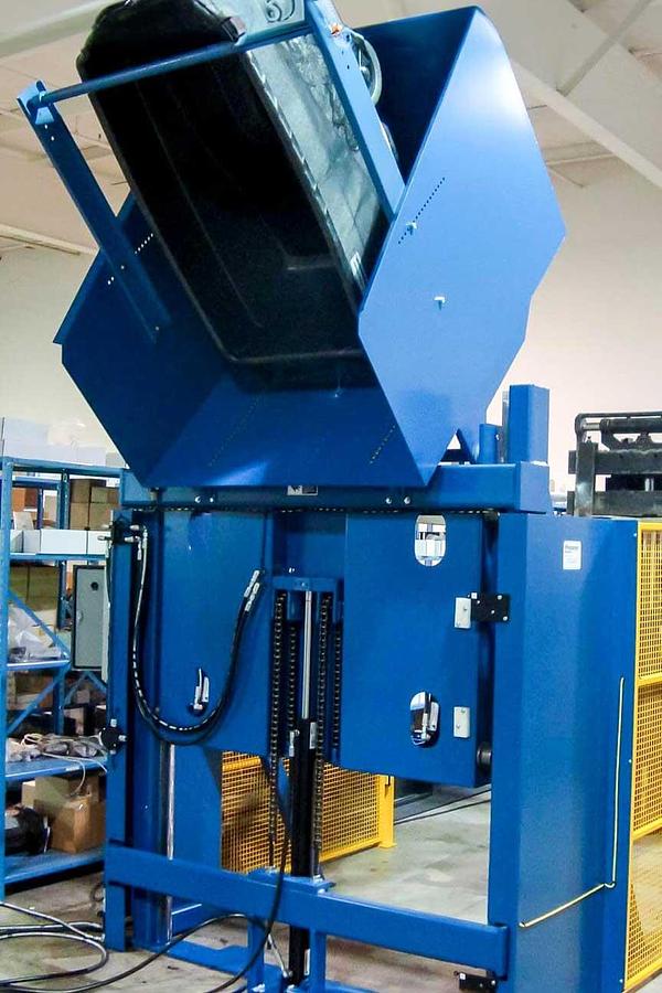 2026 Pioneer Systems HD-52 Box Dumper with Safety Cage & Light Curtain