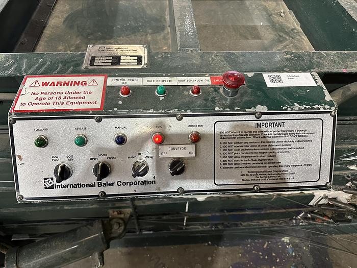 Refurbished 2006 International Baler Corporation NA-1295-48 Closed Door Baler