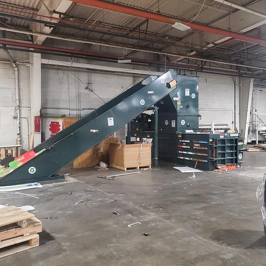 Used Harris / Selco HL-50HD Manual-Tie Baler