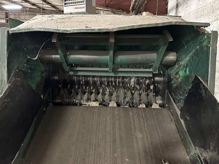 Used BloApCo 3F6-3058_BA Infeed Shredder with Box Crusher