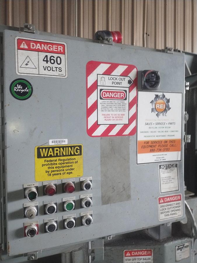 Refurbished Marathon Gemini Extreme 3560 Closed Door Full Eject Baler