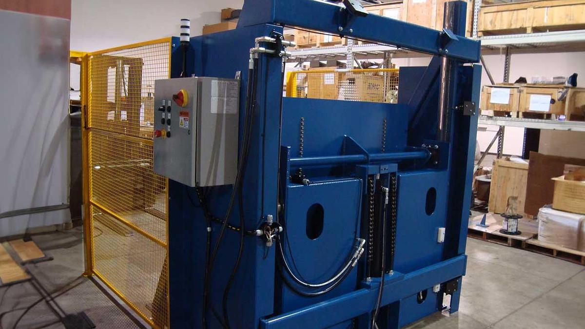 2026 Pioneer Systems HD-52 Box Dumper with Safety Cage & Light Curtain