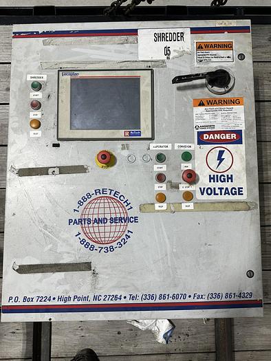 Used 2006 VecoPlan RG 52/60 SWU Short Single Shaft Shredder