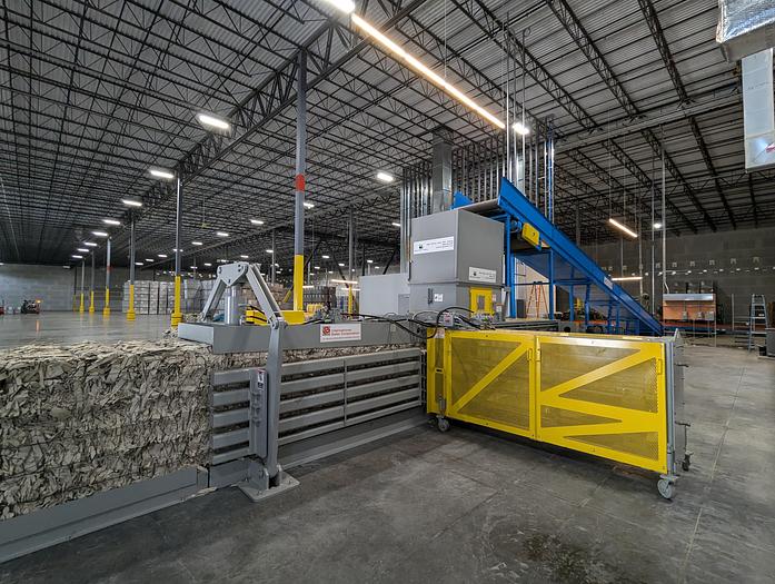 Refurbished IBC AT 4343-9-T30-60 Auto-Tie Baler - REDUCED