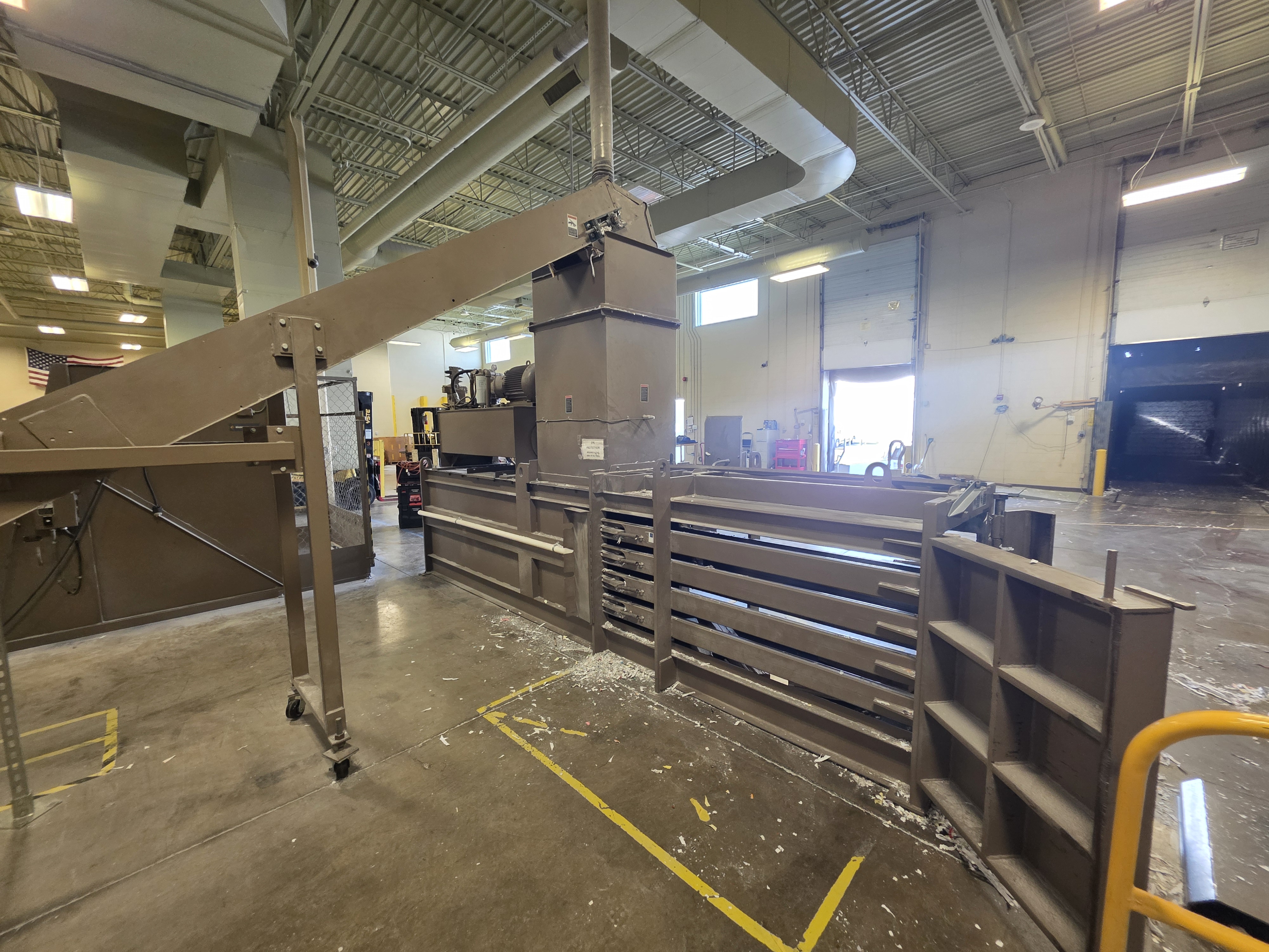 Allegheny Shredding System with Baler Shredding System
