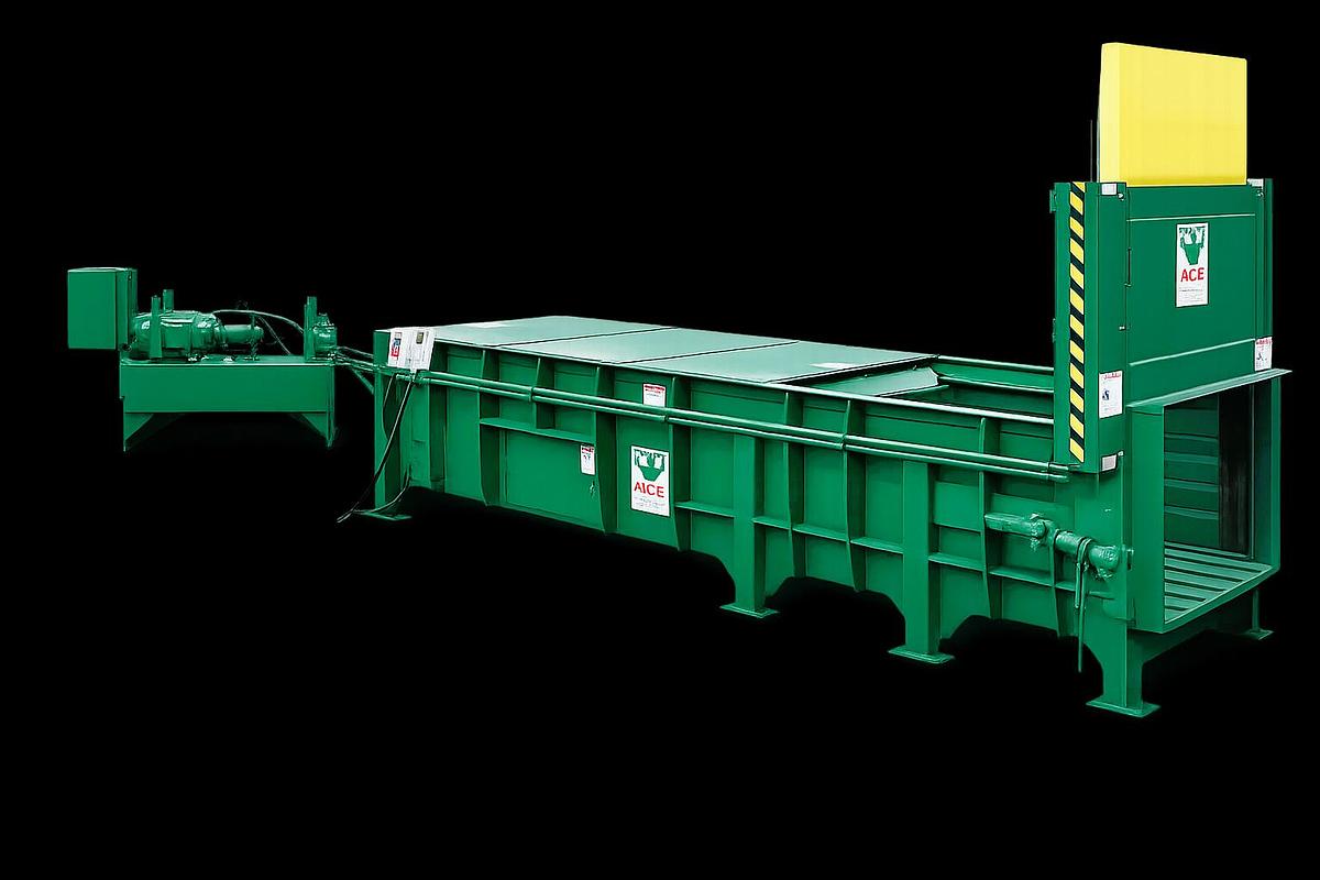 2026 ACE A6-PC Stationary Compactor w/ Pre-Crusher