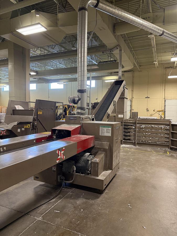 Refurbished Allegheny 20-350C Strip-cut Shredder