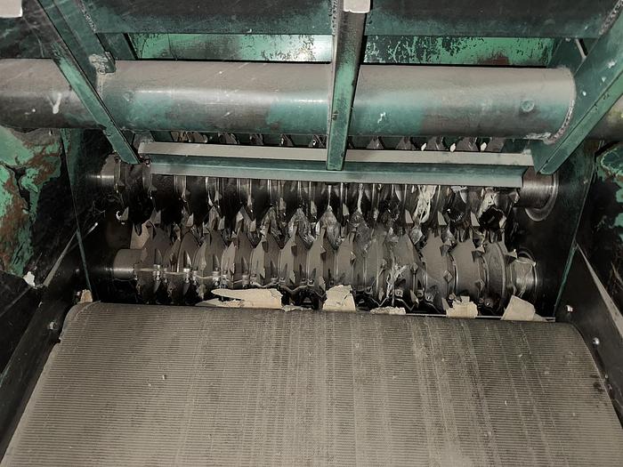 Used BloApCo 3F6-3058_BA Infeed Shredder with Box Crusher