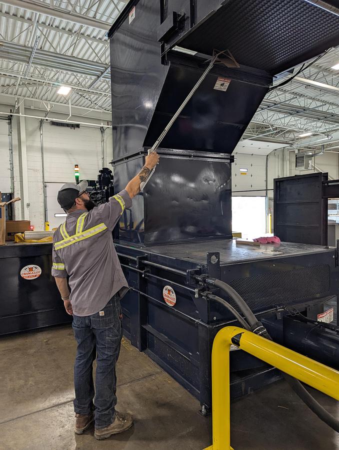 Refurbished 2022 Cram-a-Lot H2R-60 Two-Ram Baler