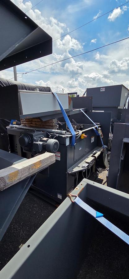 Refurbished Bramidan SPN 15 Auger Compactor with MZ-3 OCC Feeder