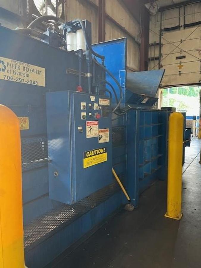 Refurbished Cram-a-Lot HX-72 Closed Door Manual-Tie Baler