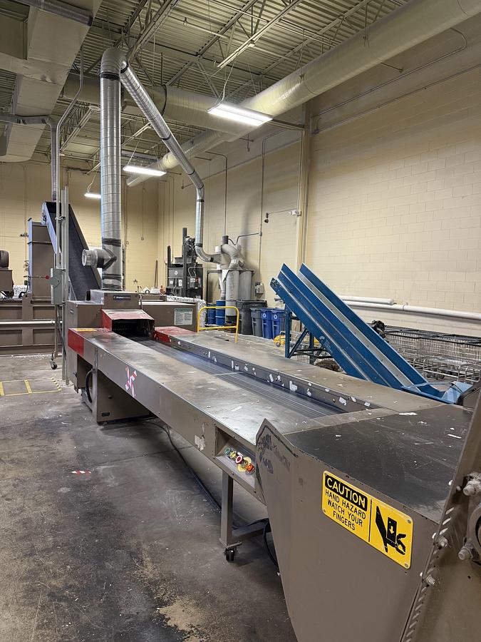 Refurbished Allegheny 20-350C Strip-cut Shredder