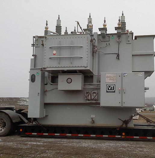 Surplus 2007 VIRGINIA TRANSFORMER 39/52/65 MVA Transformer with Load Tap Changing
