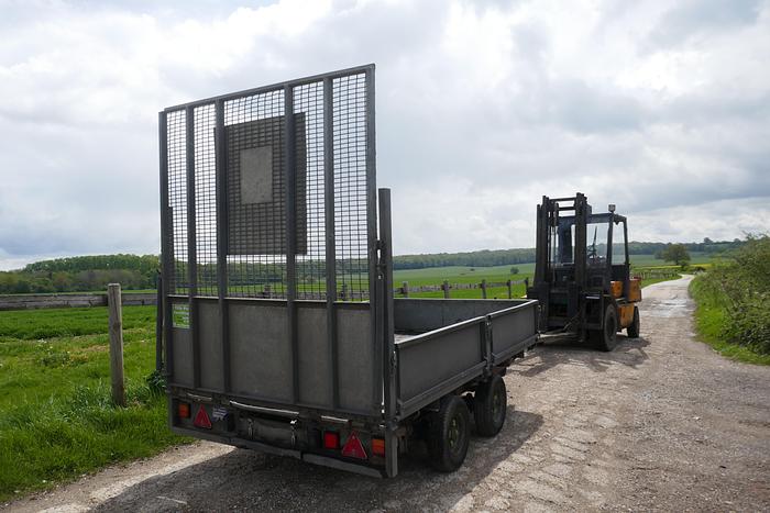 Used IFOR WILLIAMS LT1050 TIPPING TRAILER
