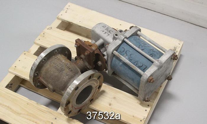 Used Jamesbury 4" Ball Control Valve, 4 5150 31 3600 TT #37532