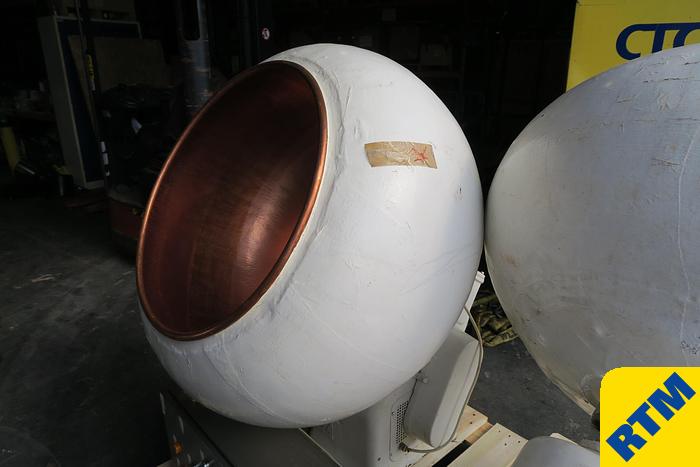 Used (8) Copper Coating Pans